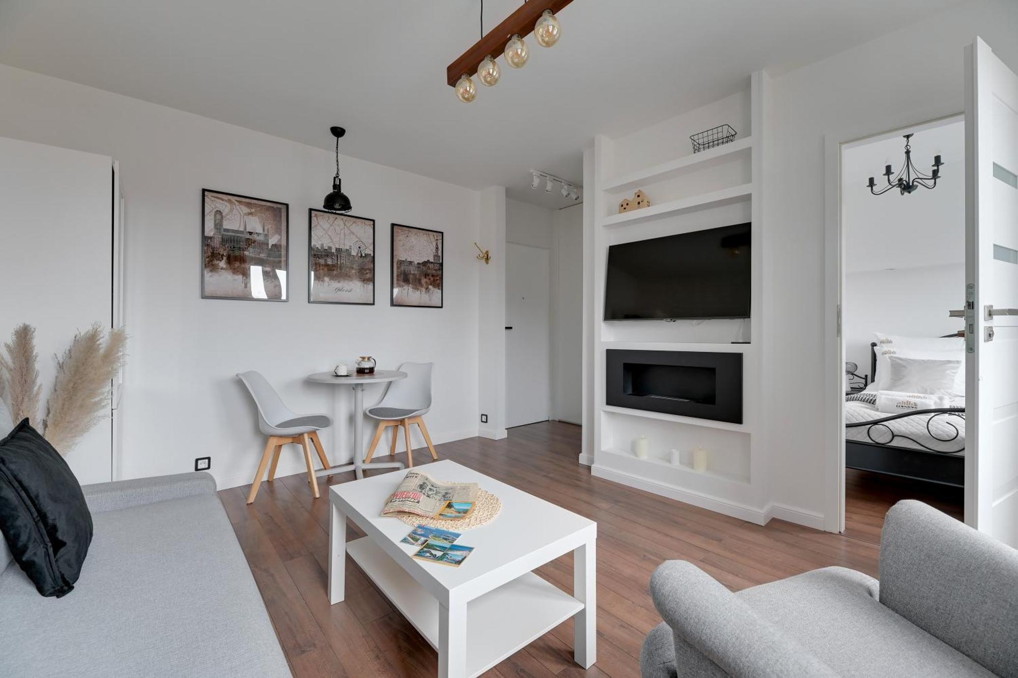 Motlawa Bulvar Residence Z Widokiem Na Rzeke Motlawa By Downtown Apartments Gdansk Exterior photo